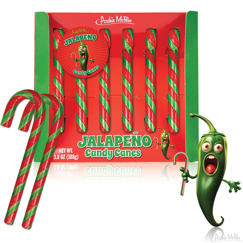 Jalapeño Candy Canes