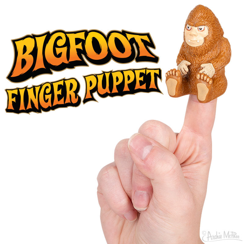 Bigfoot Finger Puppet