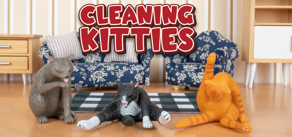 Cleaning Kitties